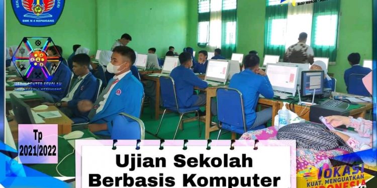 231 Siswa-Siswi SMKN 4 Kepahiang Ikuti UASBK Tahun 2022