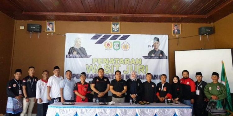 Ketua KONI Kepahiang Hadiri Pembukaan Penataran Wasit Juri IPSI (Ikatan Pencak Silat Indonesia) Kabupaten Kepahian