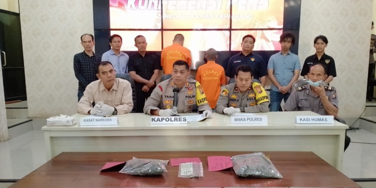 Jadi Pengedar Narkoba 2 Mahasiswa Diringkus Tim Macan Juvi Polres Kepahiang