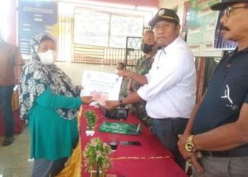Pemdes Tebat Laut Salurkan BLT-DD Tahap 2 Tahun Anggaran 2022