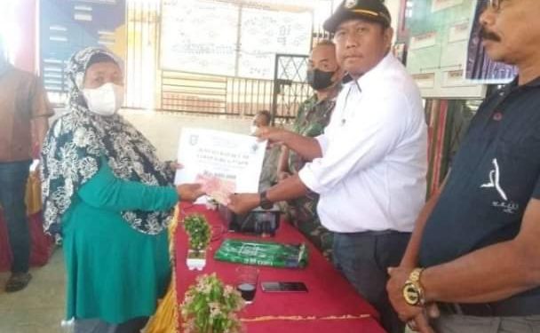 Pemdes Tebat Laut Salurkan BLT-DD Tahap 2 Tahun Anggaran 2022