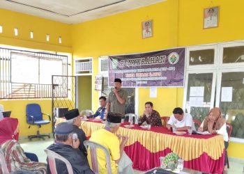 Pemdes Tebat Laut Salurkan BLT-DD Tahap Akhir