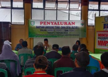 BLT DD Tahun 2022 Sukameridu Direalisasikan