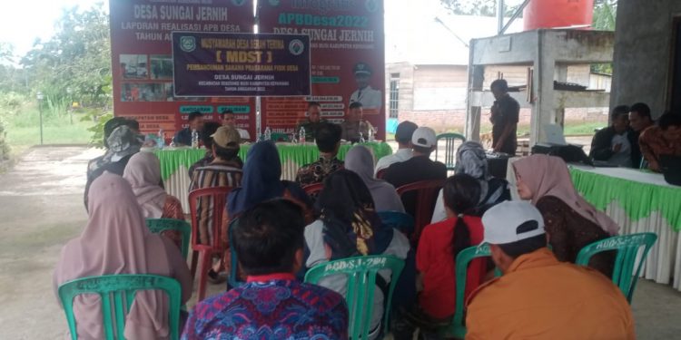 MDST Kegiatan 2022 Desa Sungai Jernih