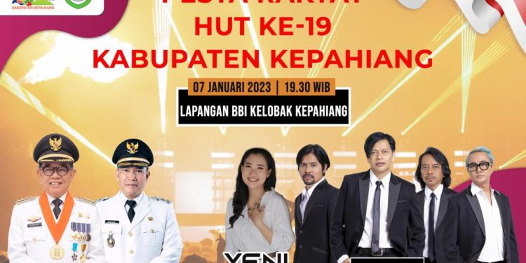 Ayo Saksikan Malam Puncak HUT Ke 19 Kabupaten Kepahiang