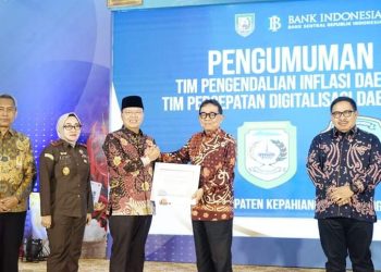 Pemkab Kepahiang Raih Penghargaan Tim Pengendali Inflasi Daerah Tingkat Provinsi
