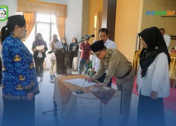 Bupati Kukuhkan 12 Kepala Sekolah Dan 6 Kepala Puskesmas Dilingkungan Pemkab Kepahiang