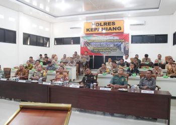 Rakor Lintas Sektoral Operasi Lilin Nala 2024 Tingkat Polda Bengkulu