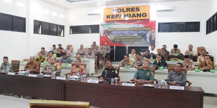 Rakor Lintas Sektoral Operasi Lilin Nala 2024 Tingkat Polda Bengkulu