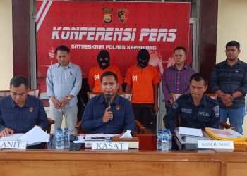 Diduga Rugikan Negara Ratusan Juta Rupiah, Kades Dan Bendahara Desa Suro Bali Ditahan Polres Kepahiang