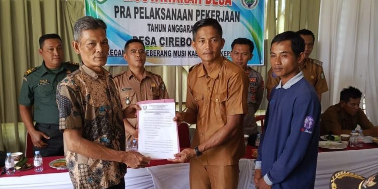 Pemdes Cirebon Baru Laksanakan Musyawarah Pra Pelaksanaan Kegiatan Pembangunan Tahun Anggaran 2025