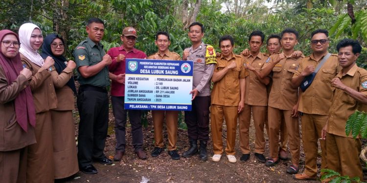 Pemdes Lubuk Saung Laksanakan Musyawarah Pra Pelaksaan Dan Titik Nol Pembangunan Anggaran 2025