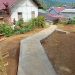 Pemdes Desa Pelangkian Bangun Jalan Rabat Beton dan Pelapis Tebing