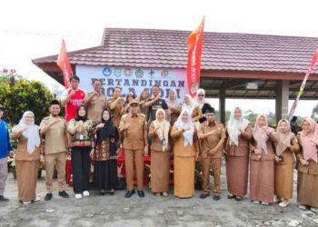 Dikbud Kepahiang Gelar Lomba Volly Ball Dalam Rangka Hardiknas 2025